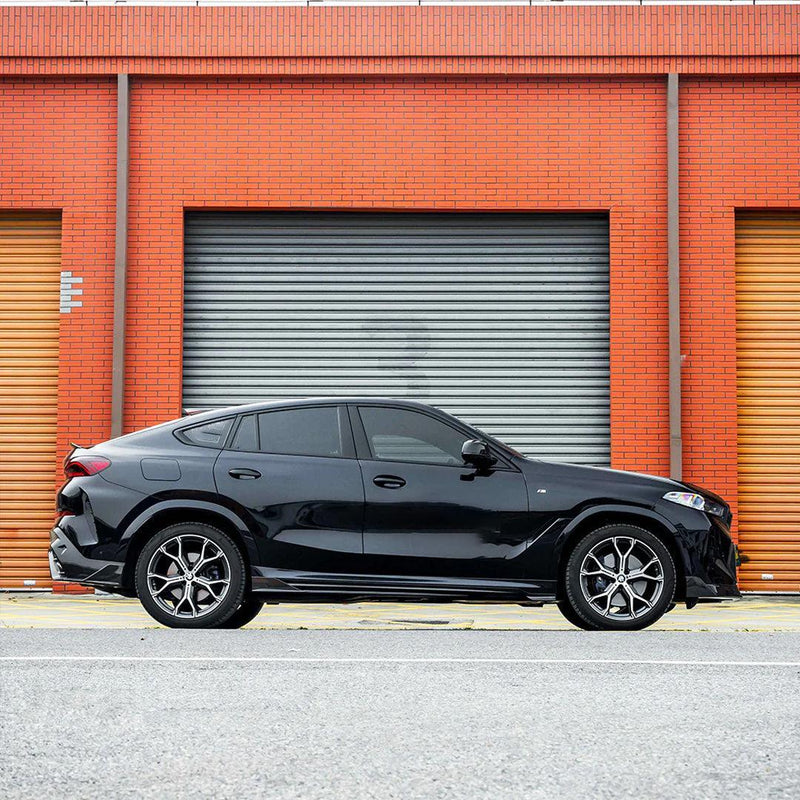 SQ Style Carbon Fiber Side Skirt - BMW G06 X6 LCI