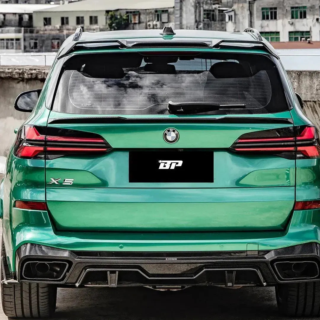 SQ Style Carbon Fiber Rear Diffuser - BMW G05 X5