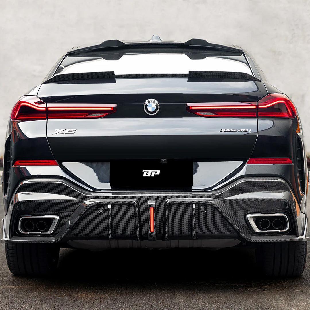 MP Style Carbon Fiber Rear Spoiler - BMW G06 X6