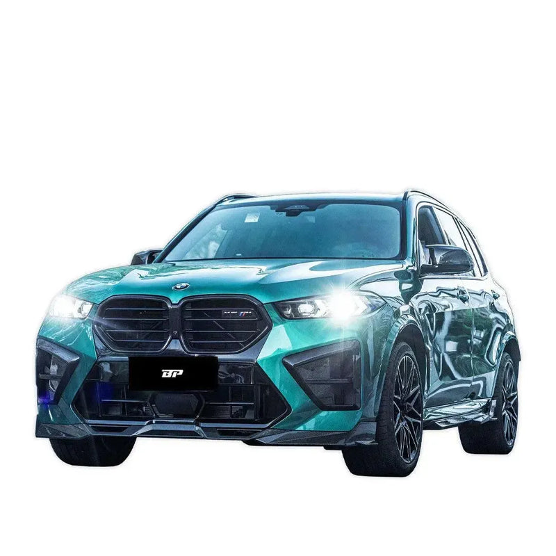 SQ Style Carbon Fiber Front Air Duct - BMW F95 X5M & F96 X6M