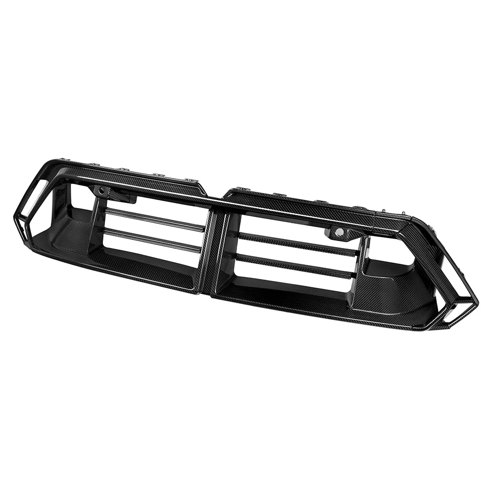 SQ Style Carbon Fiber Front Bumper Center Trim - BMW G90/G99 M5