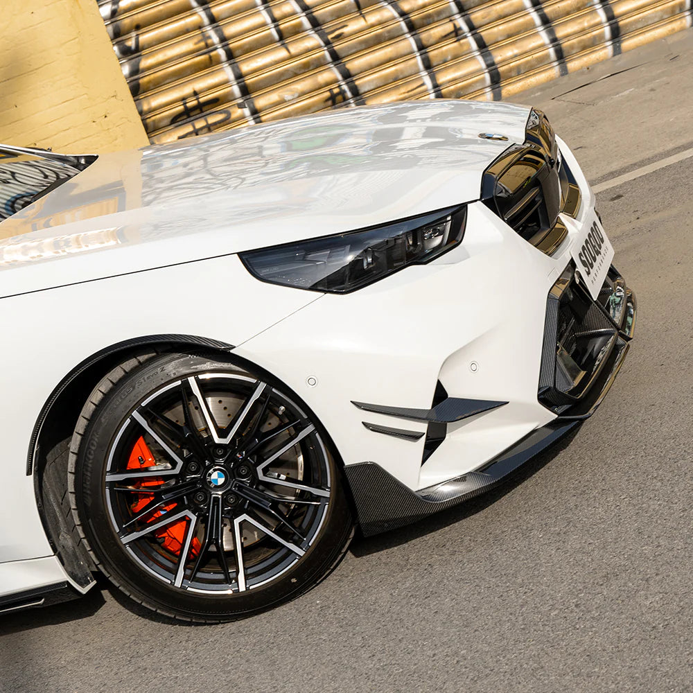 SQ Style Carbon Fiber Front Canards - BMW G90/G99 M5