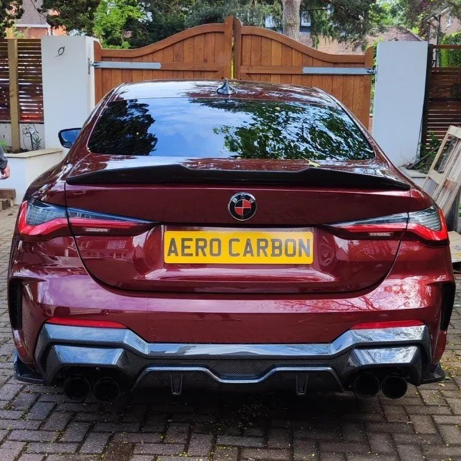 SQ Style Carbon Fiber Rear Diffuser - BMW G22/G23 4 Series