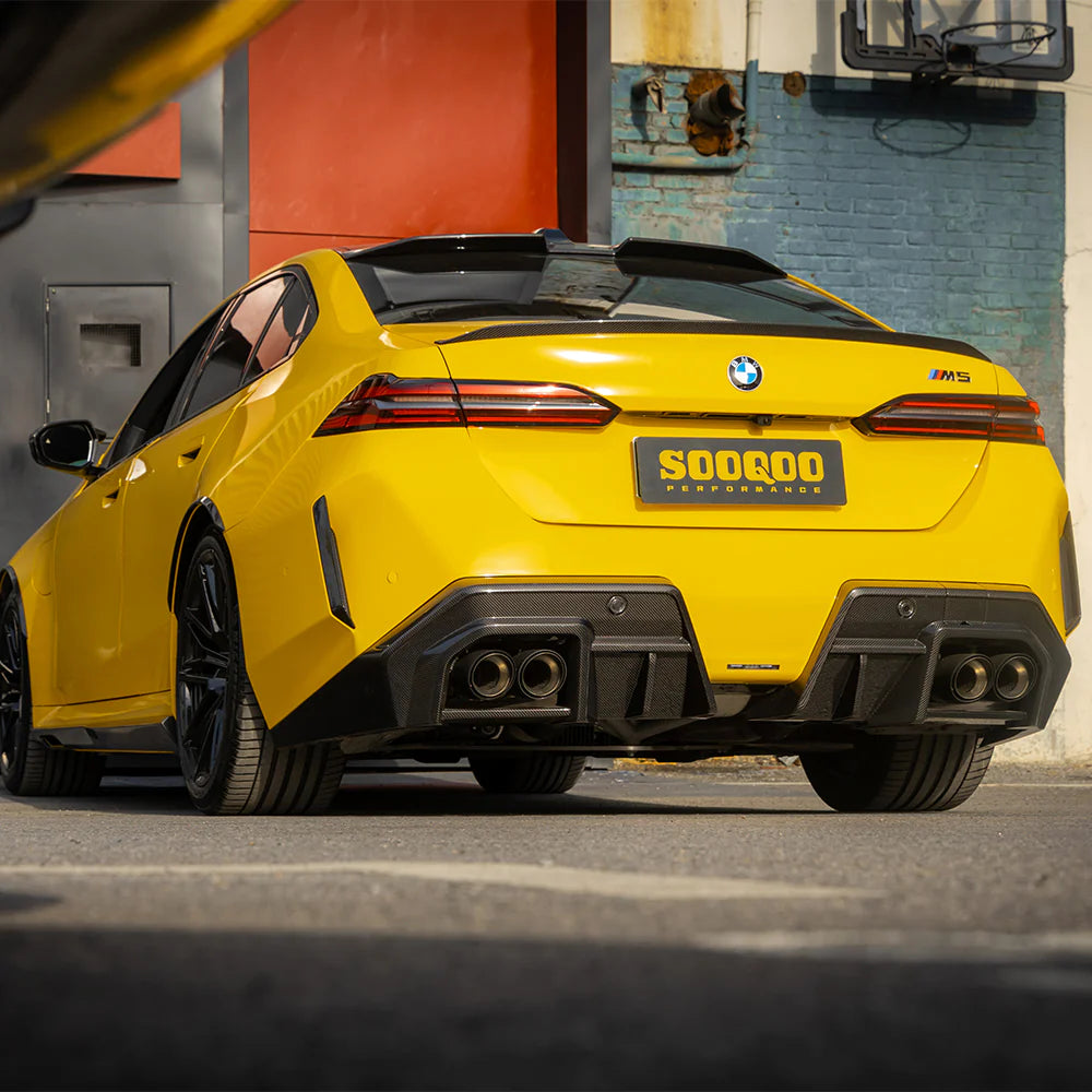 SQ Style Carbon Fiber Rear Diffuser V1 - BMW G90/G99 M5
