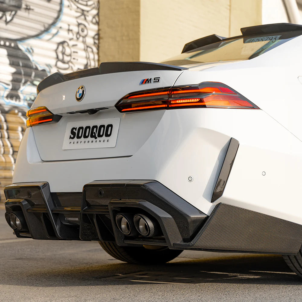 SQ Style Carbon Fiber Rear Diffuser V2 - BMW G90/G99 M5