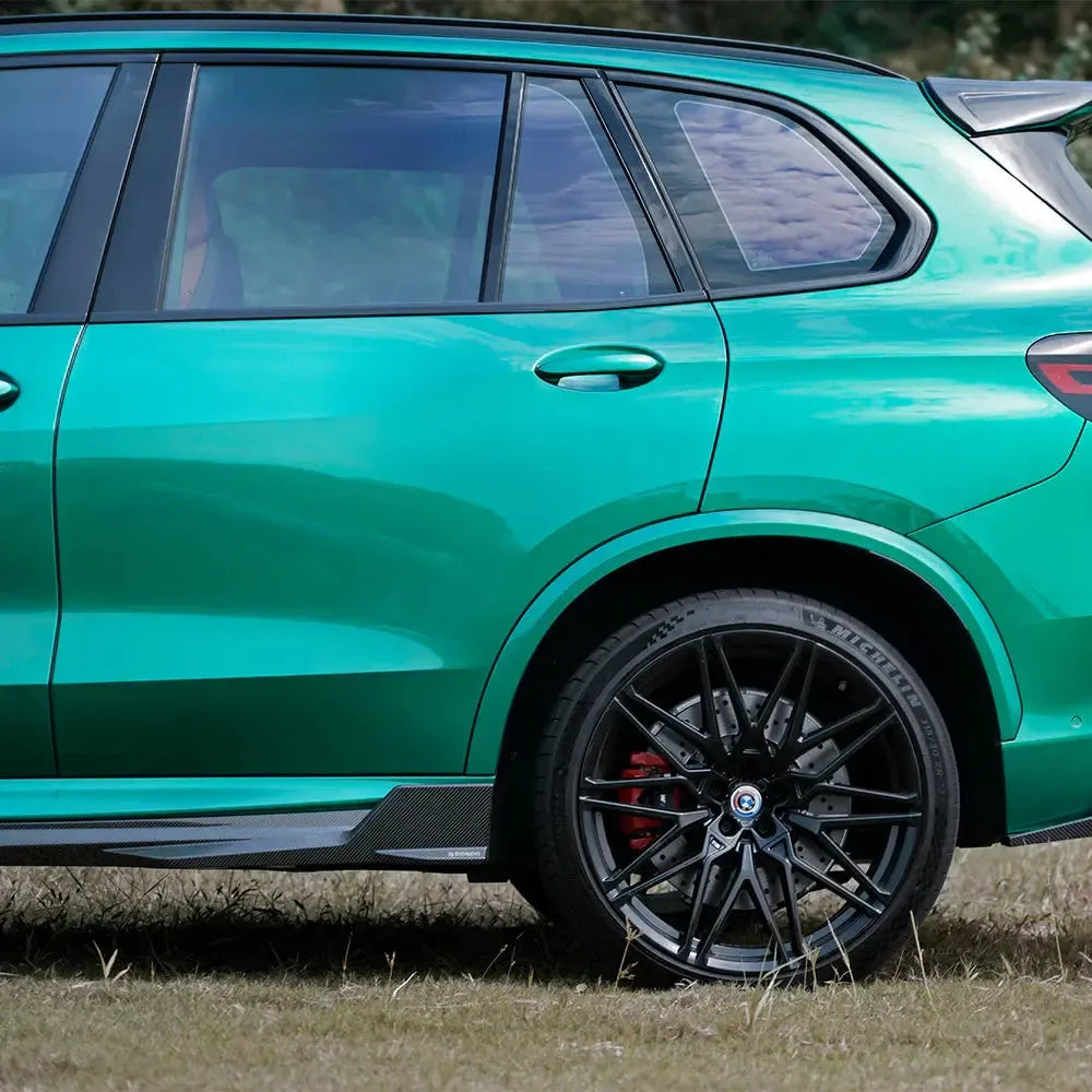 SQ Style Carbon Fiber Side Skirt - BMW F95 X5M & F96 X6M