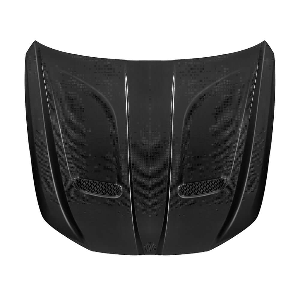 SQ Style Vented Carbon Fiber Front Hood - BMW G90/G99 M5