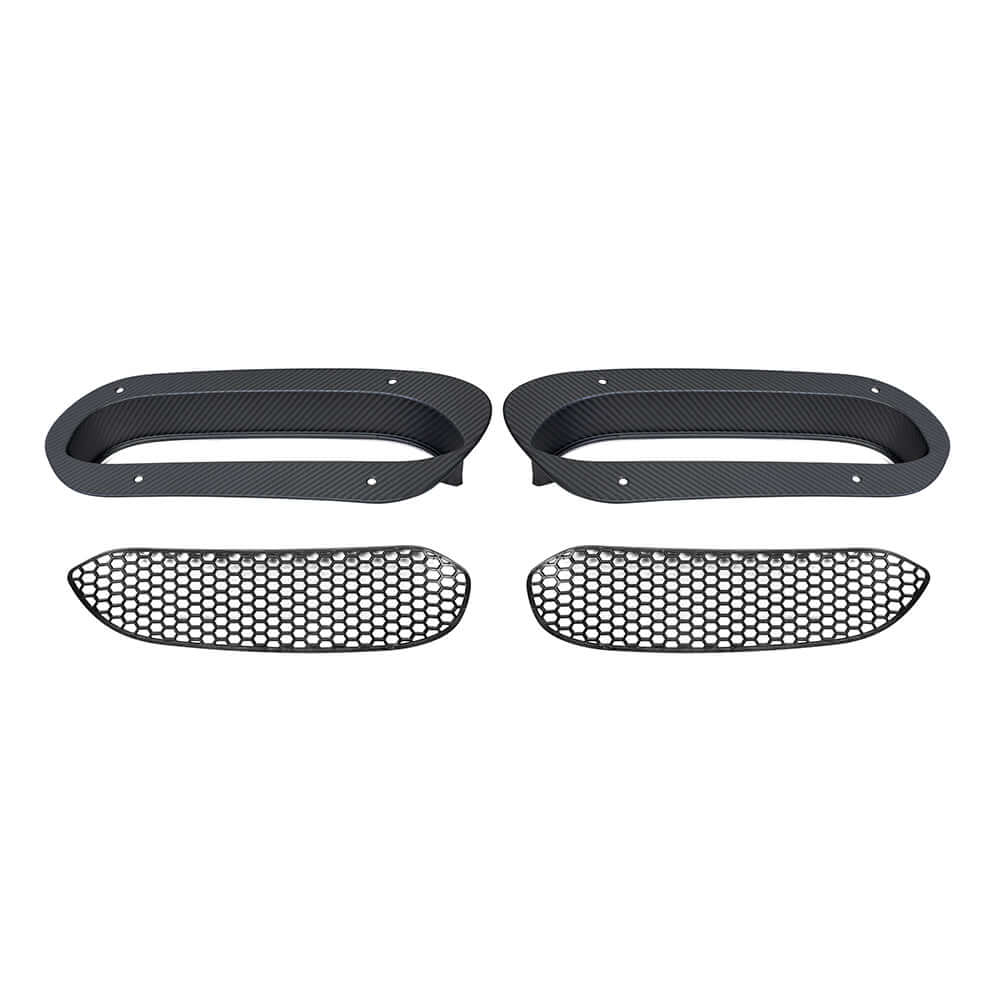 SQ Style Vented Carbon Fiber Front Hood - BMW G90/G99 M5
