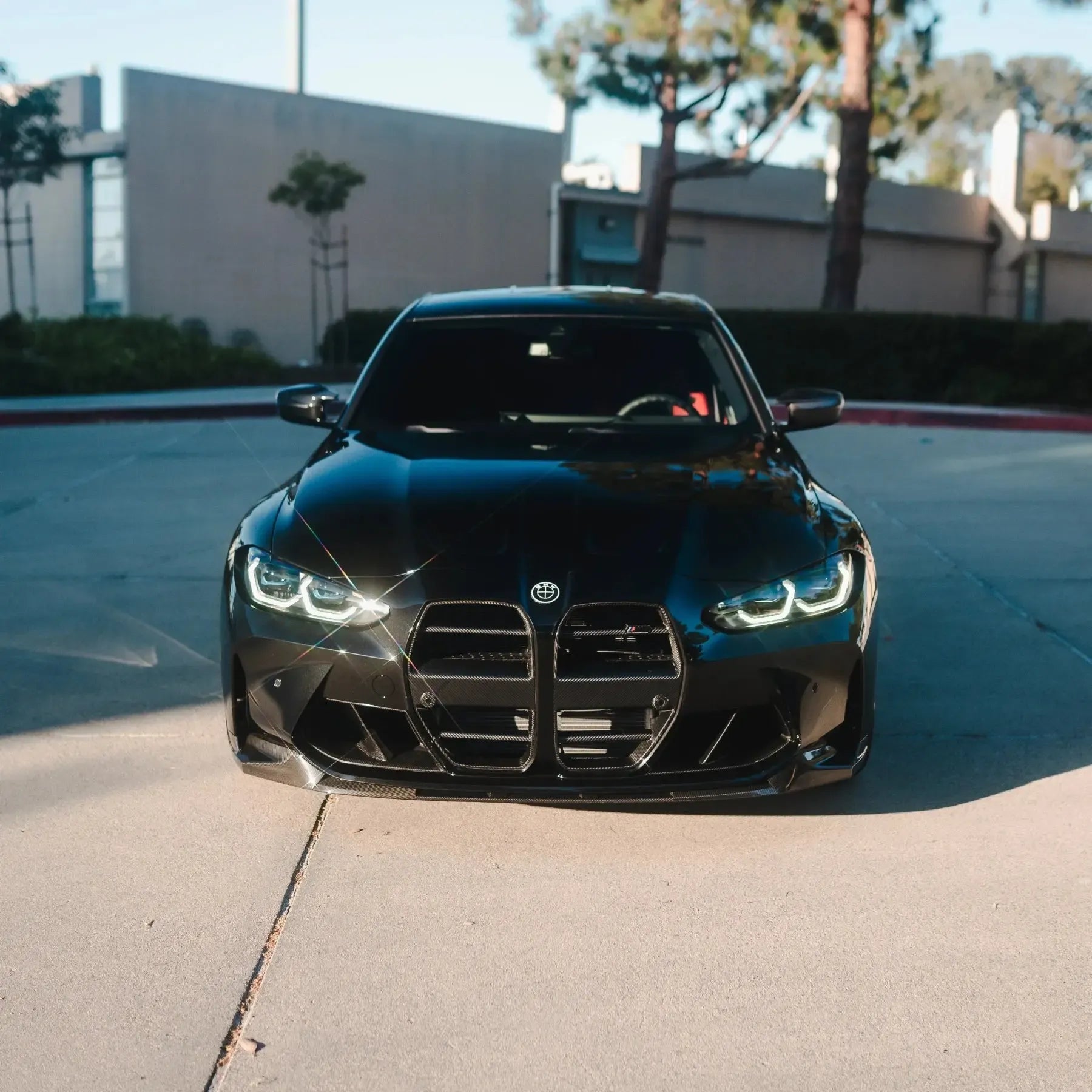 ST Style Carbon Fiber Front Grilles - BMW G80 M3 & G82/G83 M4