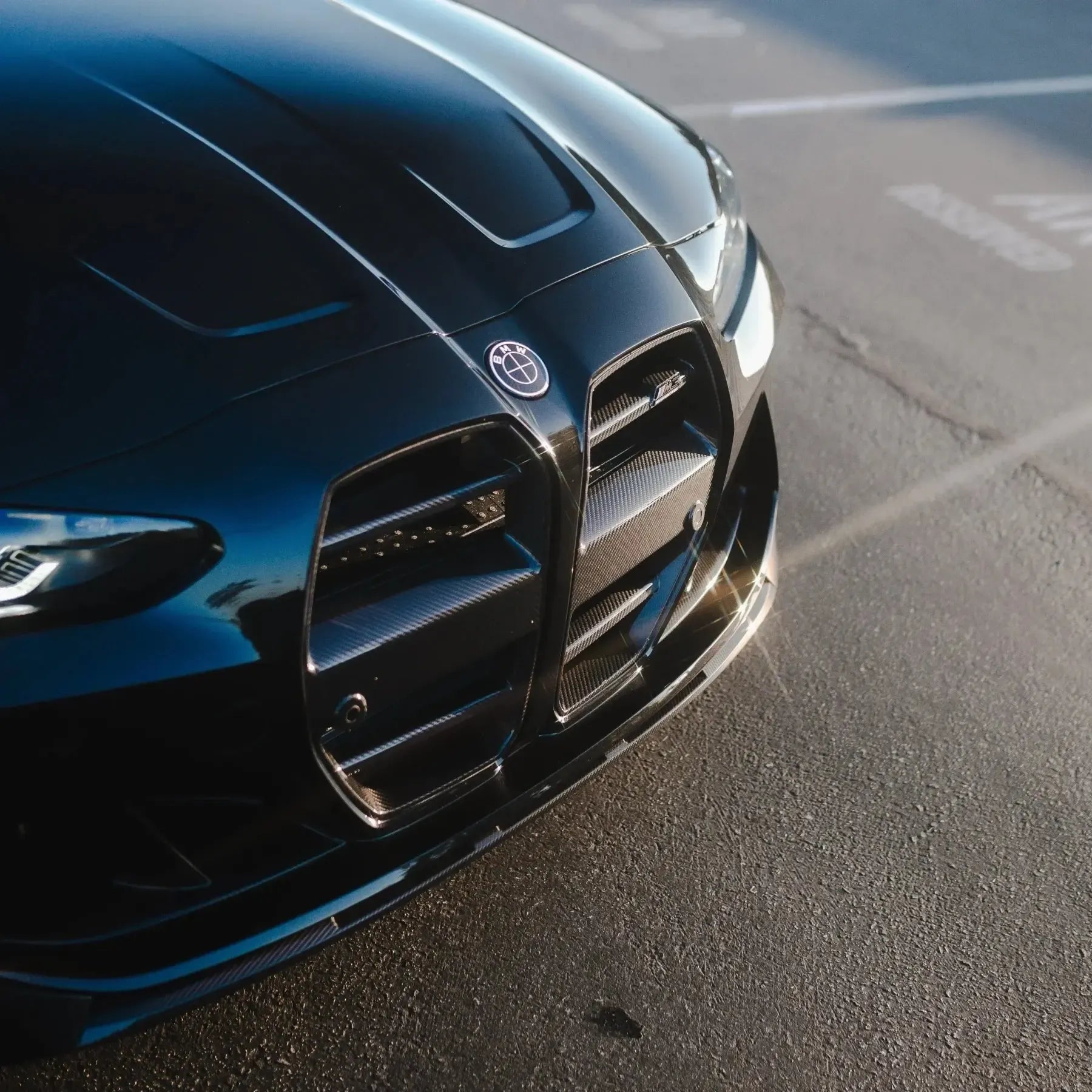 ST Style Carbon Fiber Front Grilles - BMW G80 M3 & G82/G83 M4