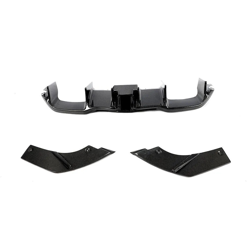 Signature Carbon Fiber Rear Diffuser w/ LED Light - BMW F87 M2