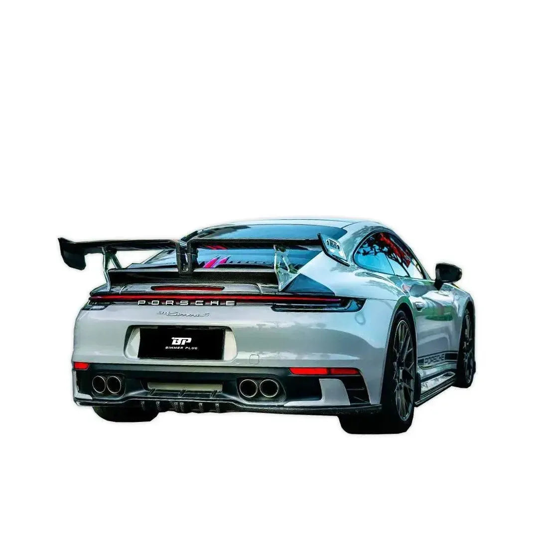 TA Style Carbon Fiber Rear Diffuser - Porsche 992.1 911 Carrera & Carrera S