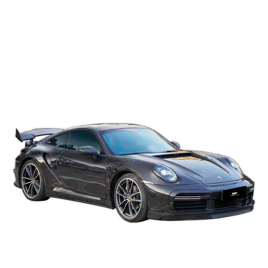TC Stinger Style Carbon Fiber Front Bumper Kit - Porsche 992.1 911 Carrera & Carrera S
