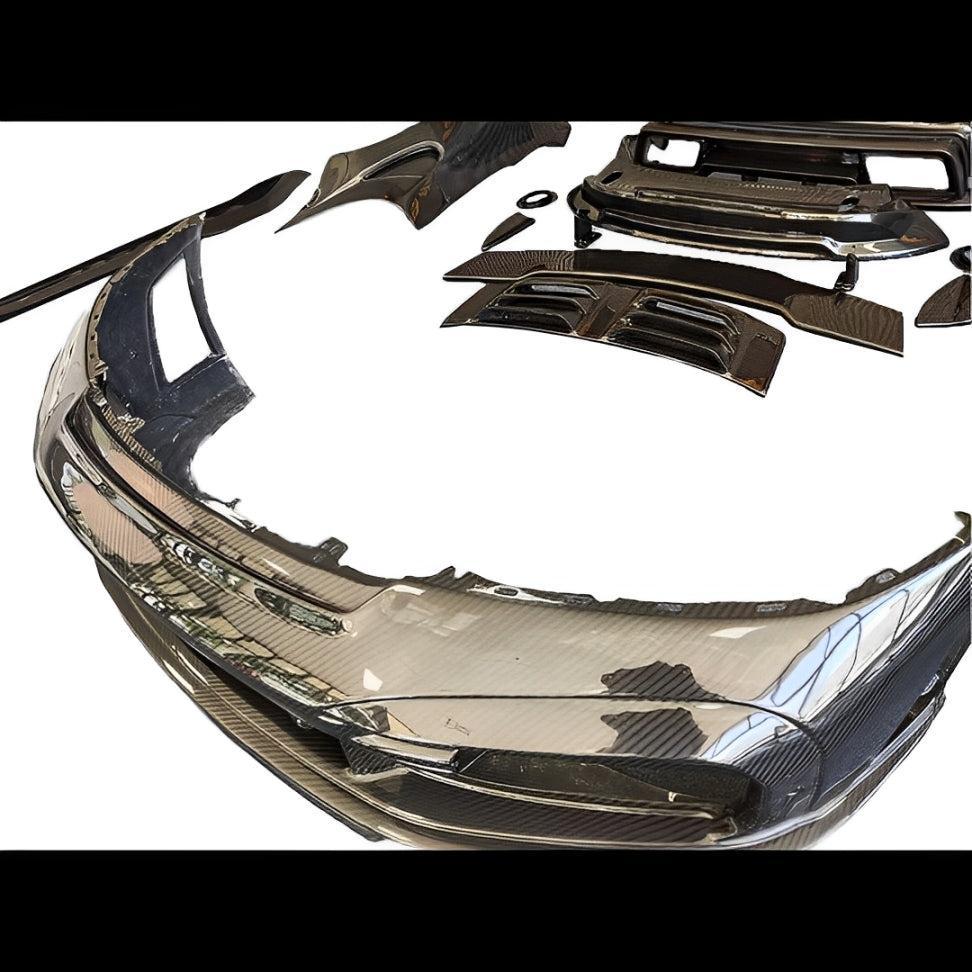 TC Stinger Style Carbon Fiber Front Bumper Kit - Porsche 992.1 911 Carrera & Carrera S