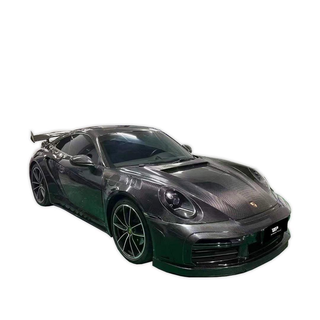 TC Stinger Style Carbon Fiber Front Bumper Kit - Porsche 992.1 911 Carrera & Carrera S