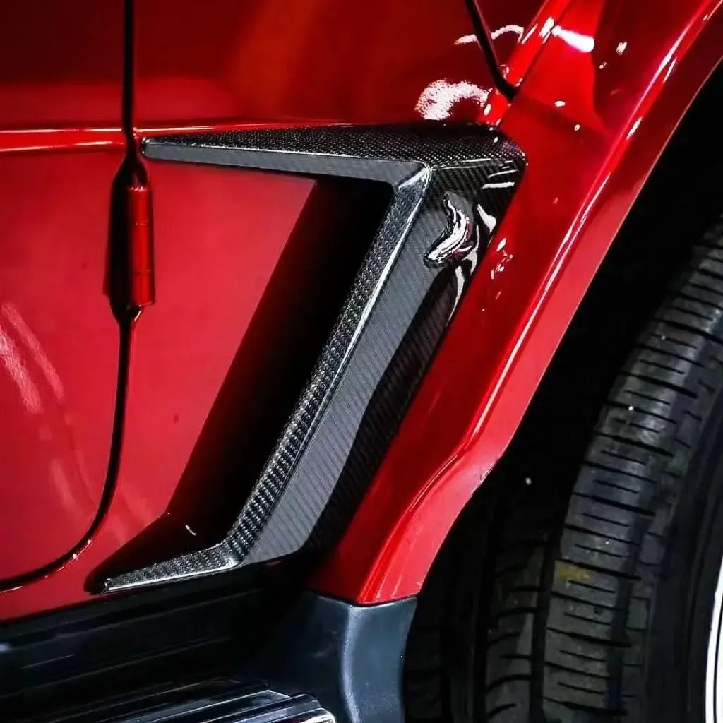 TC Style Carbon Fiber Front Fender Trim - G Wagon W464 G350 & G500 & G63