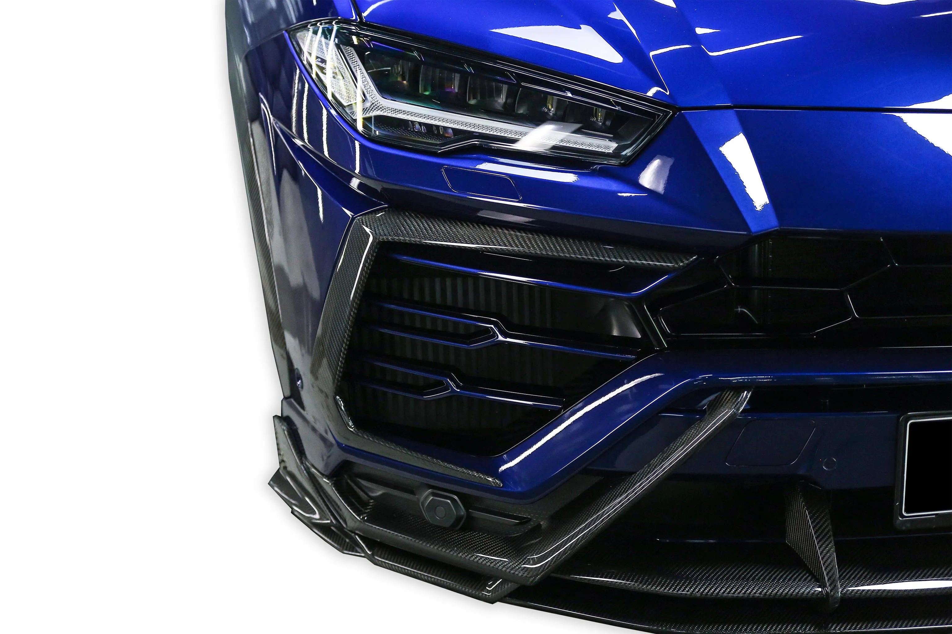 TC Style Carbon Fiber Upper Front Lip - Lamborghini Urus