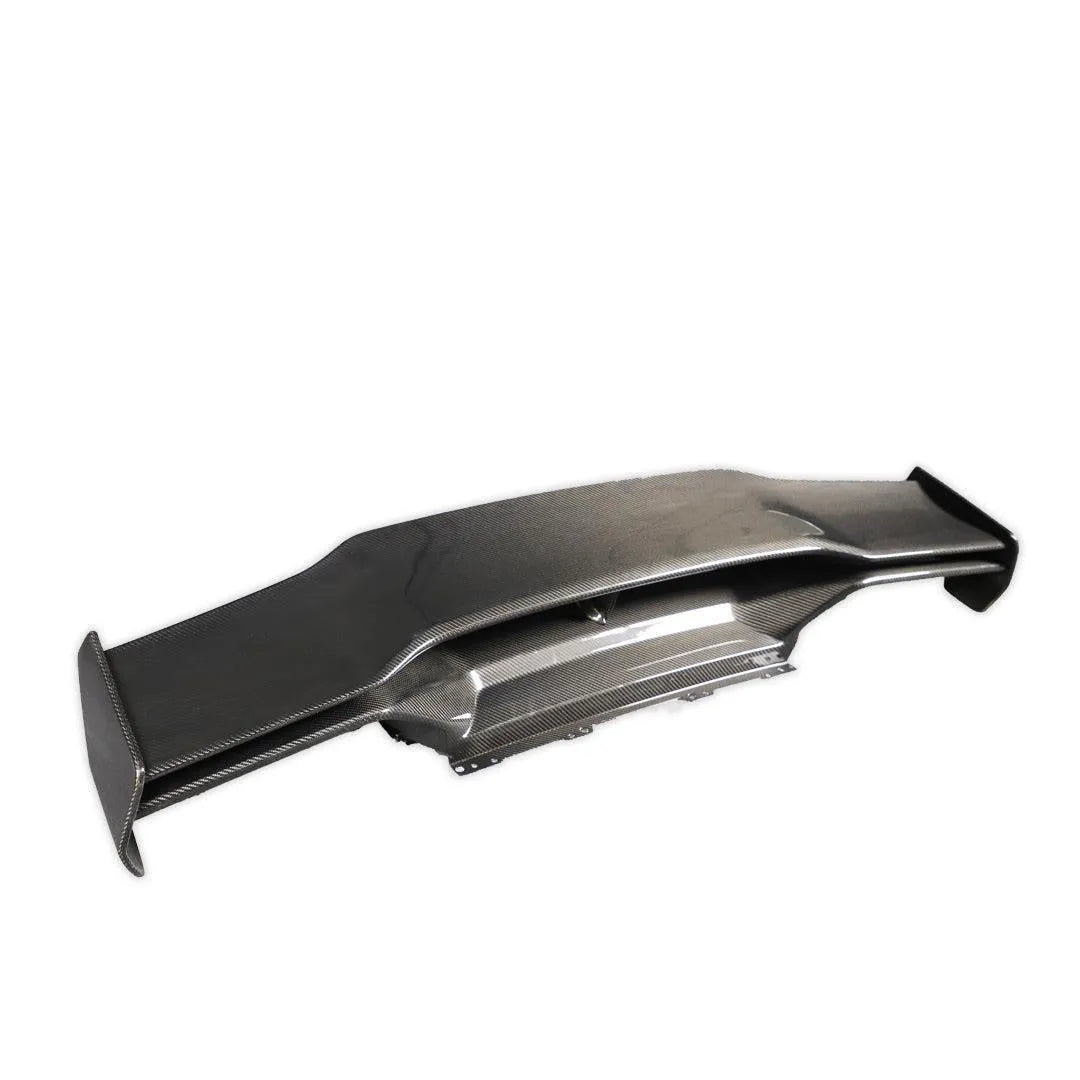 TS Style Carbon Fiber-Rear Spoiler - Nissan GT-R R35
