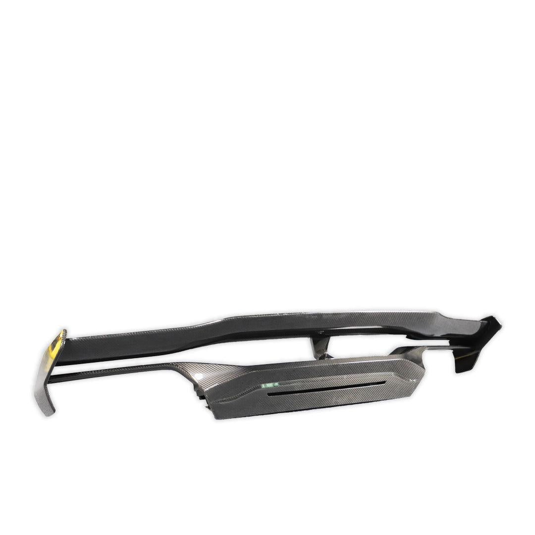 TS Style Carbon Fiber-Rear Spoiler - Nissan GT-R R35
