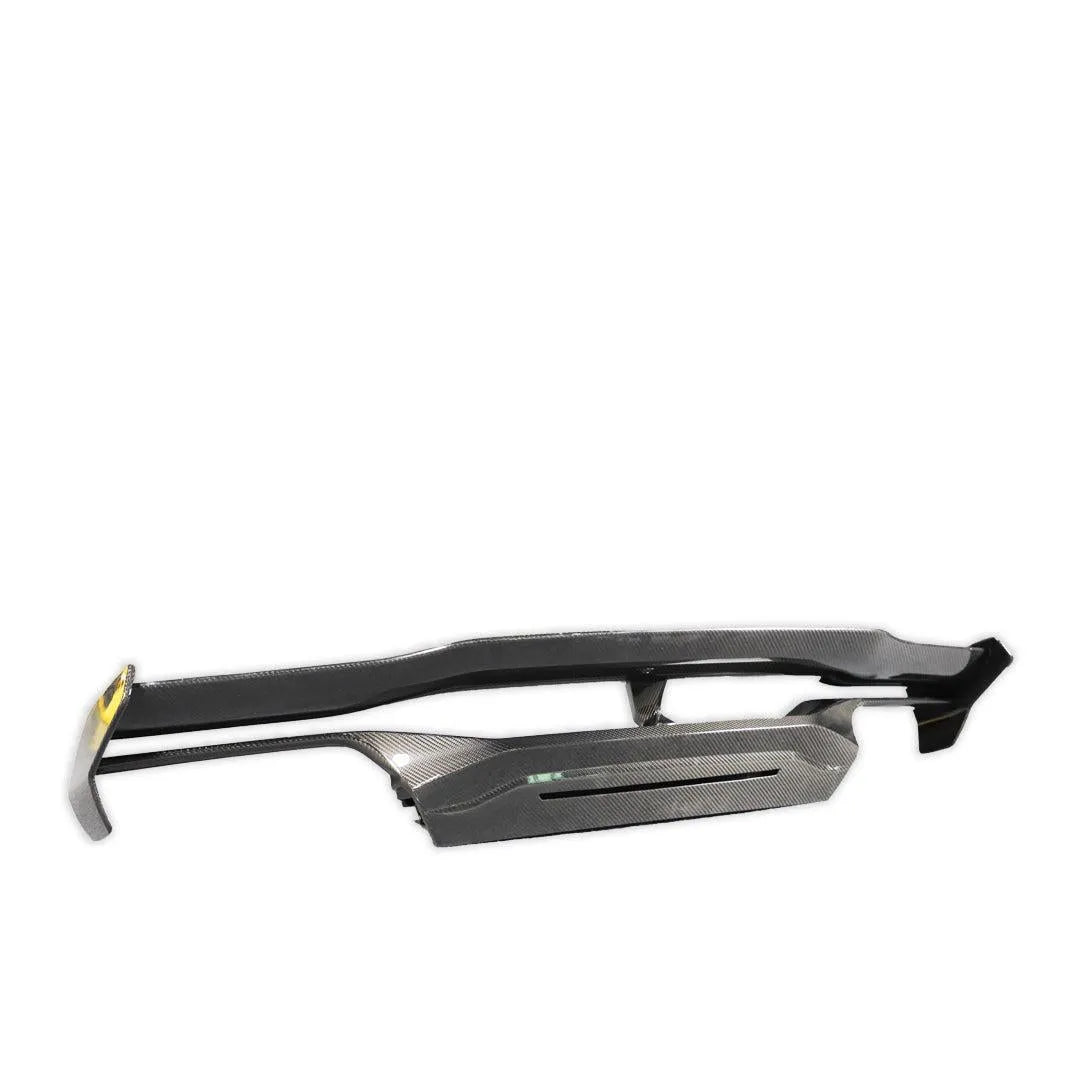 TS Style Carbon Fiber-Rear Spoiler - Nissan GT-R R35