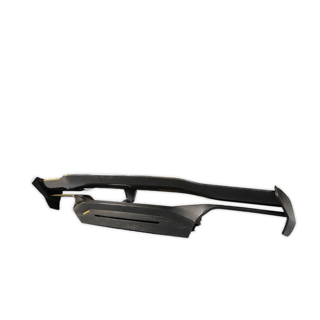 TS Style Carbon Fiber-Rear Spoiler - Nissan GT-R R35