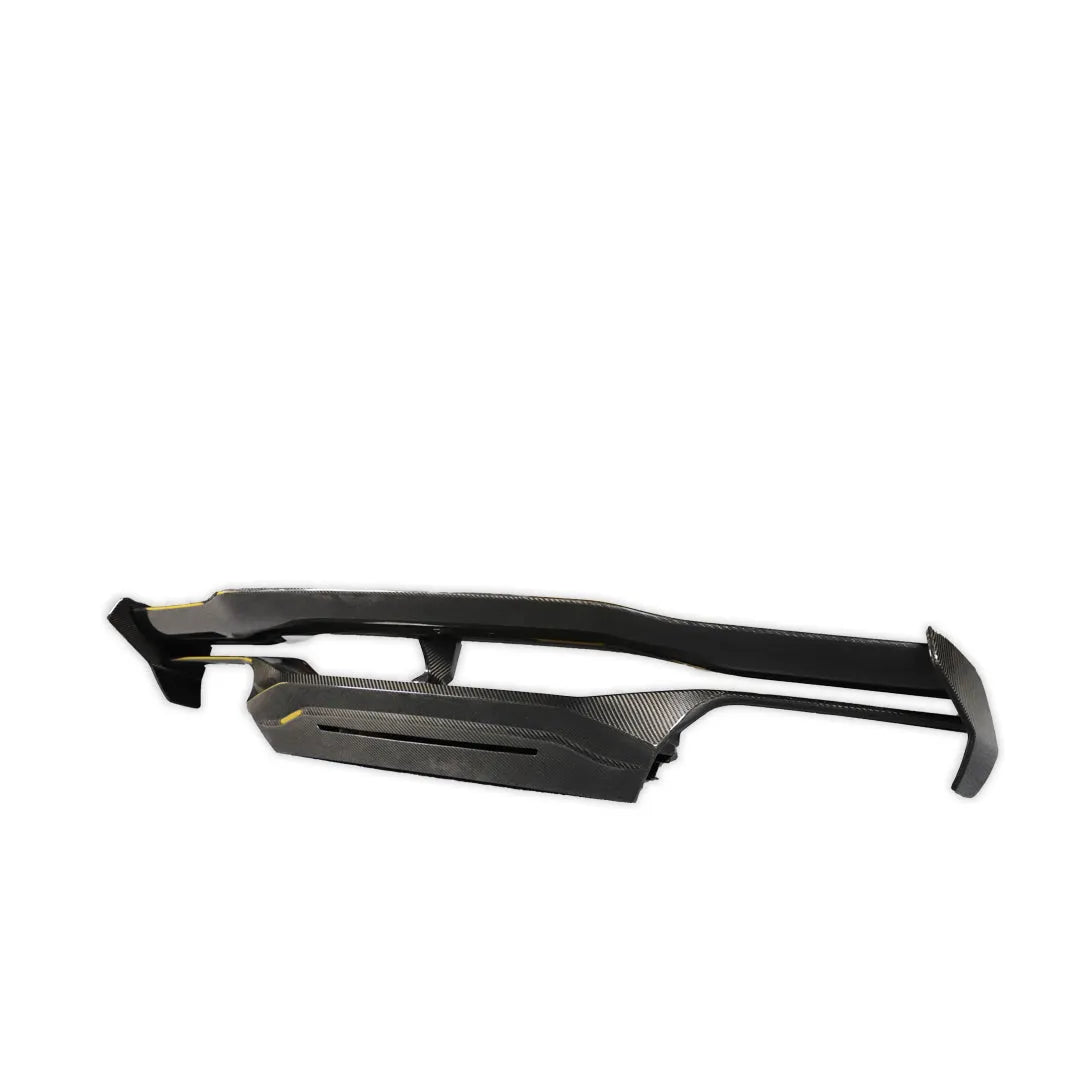 TS Style Carbon Fiber-Rear Spoiler - Nissan GT-R R35