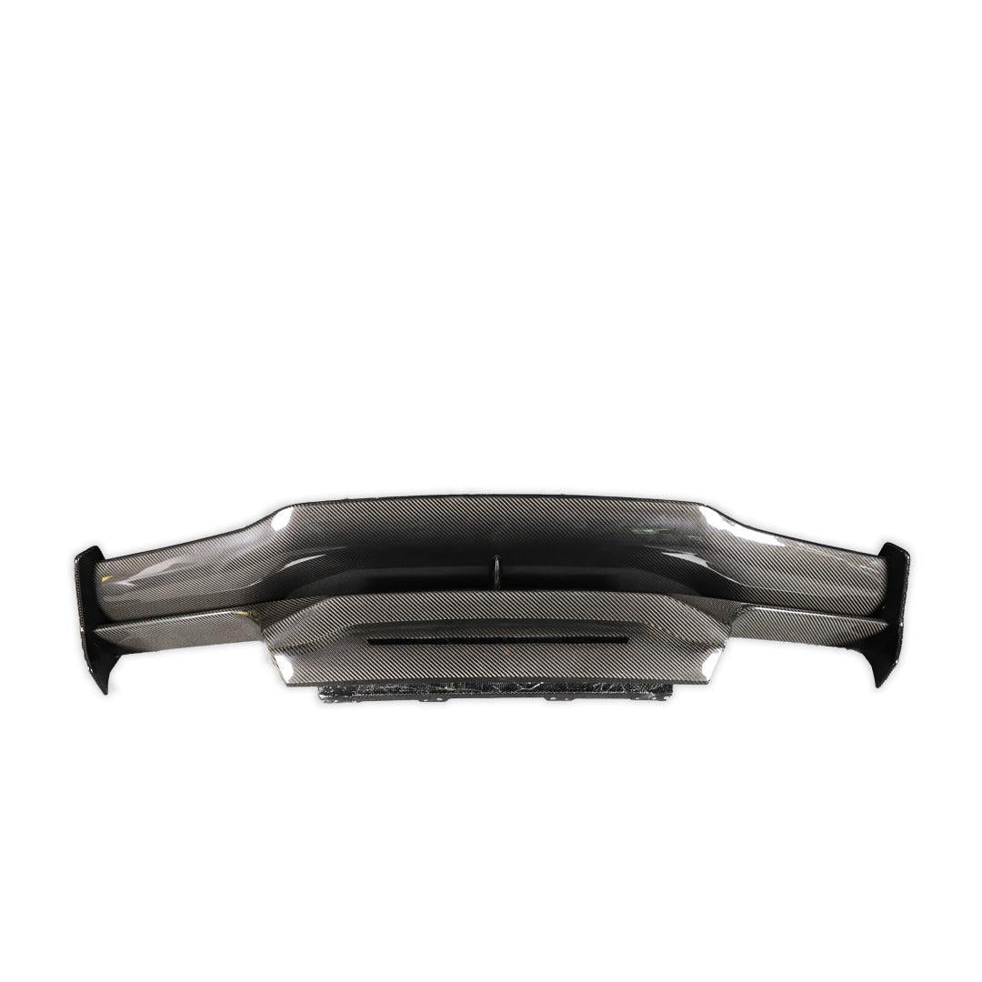 TS Style Carbon Fiber-Rear Spoiler - Nissan GT-R R35