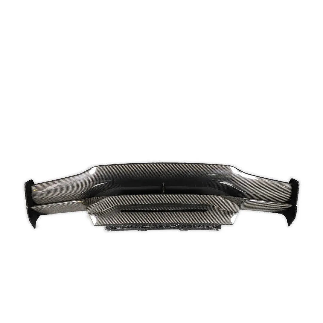 TS Style Carbon Fiber-Rear Spoiler - Nissan GT-R R35