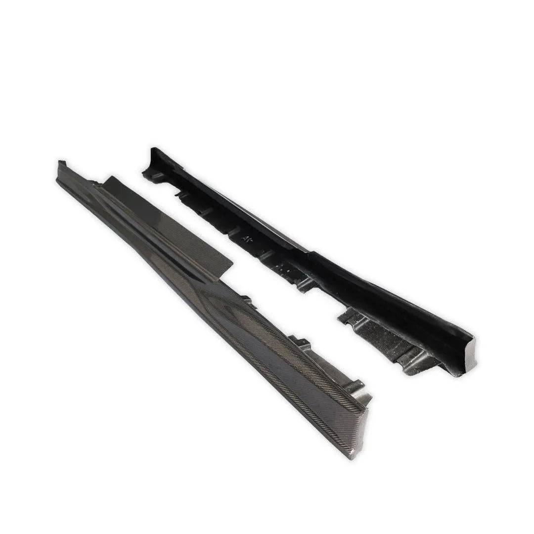 TS Style Carbon Fiber Side skirt - Nissan GT-R R35