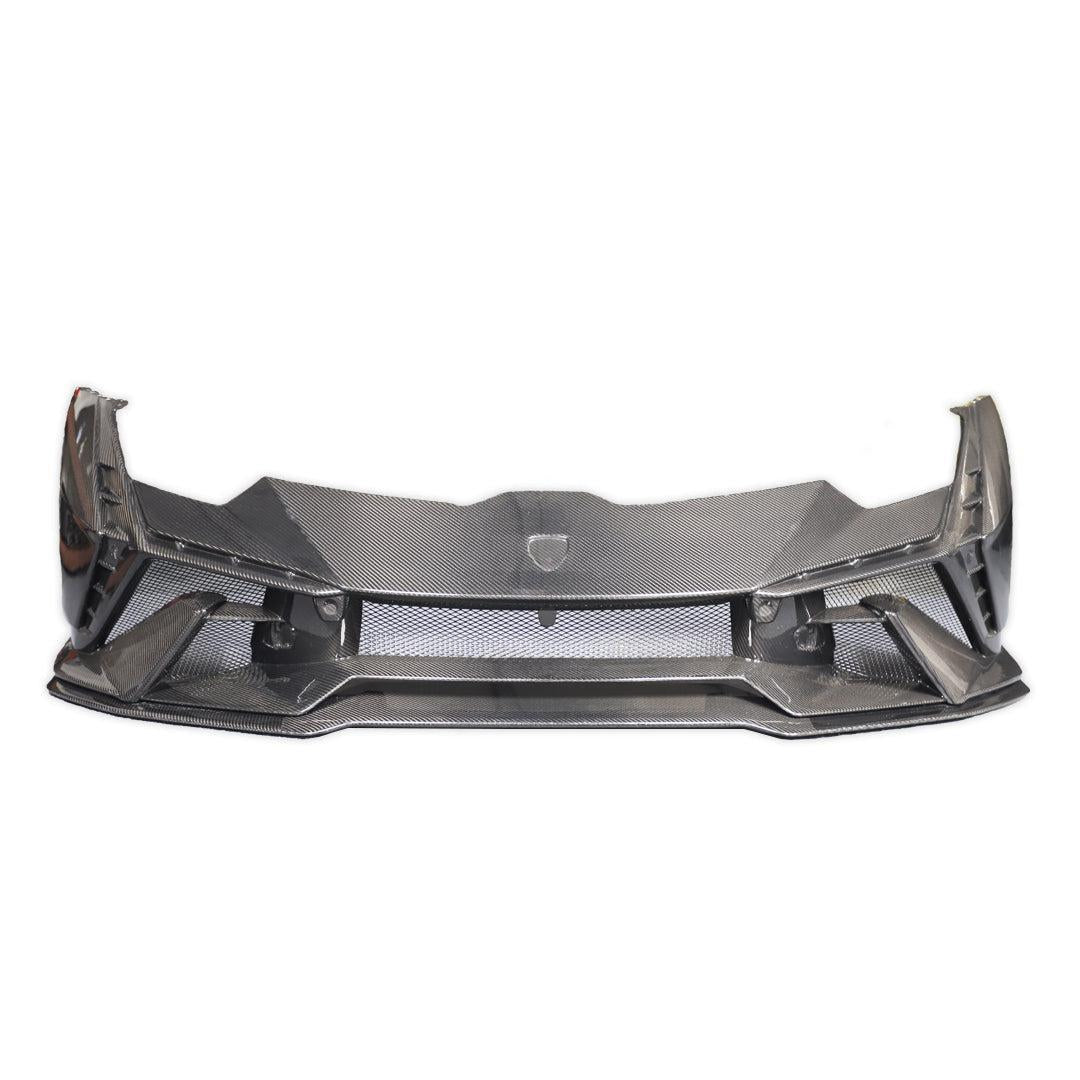 Tecnica Style Carbon Fiber Front Bumper - Lamborghini Huracán LP580 & 610