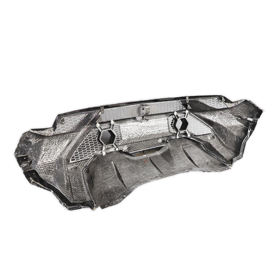 Tecnica Style Carbon Fiber Front Bumper - Lamborghini Huracán LP580 & 610