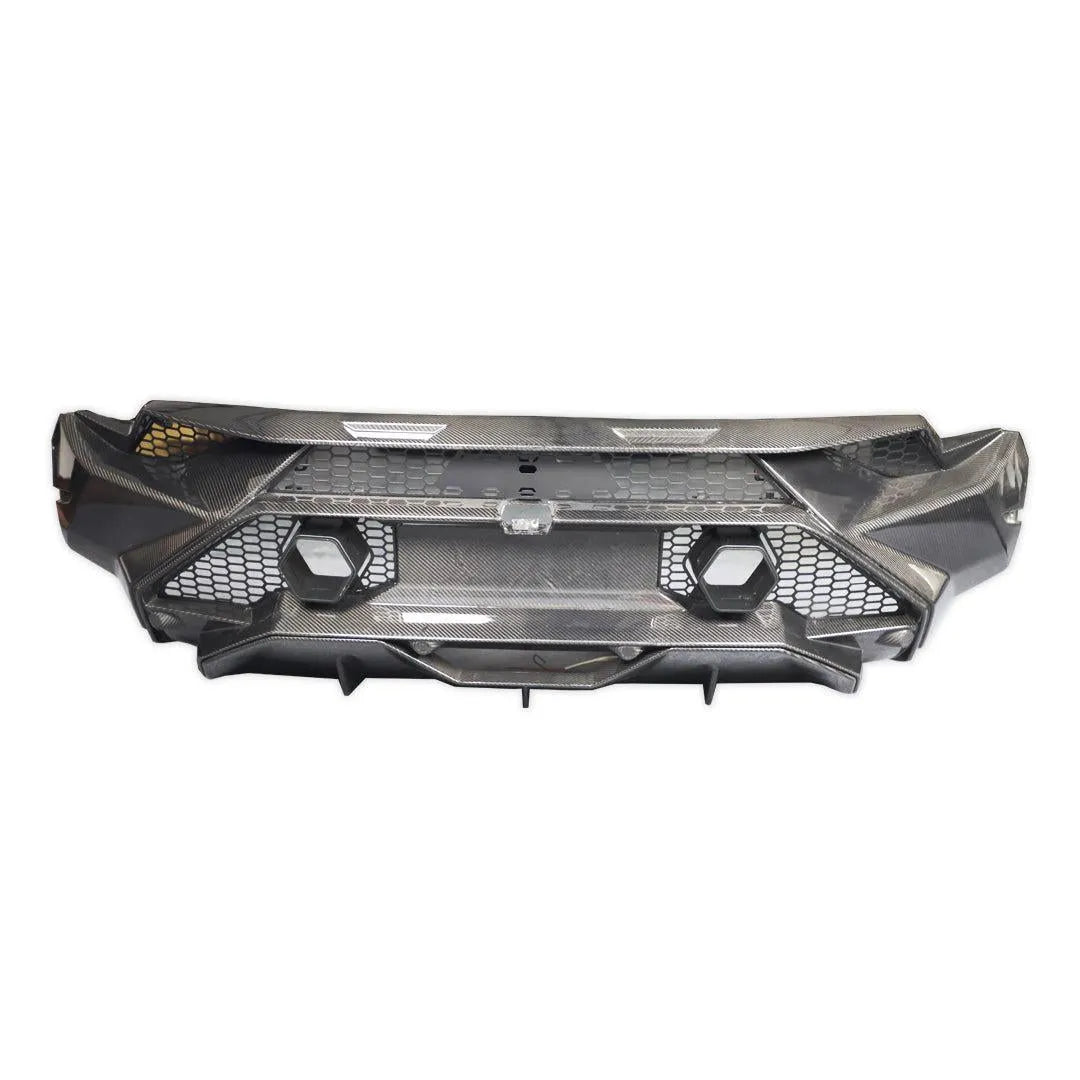 Tecnica Style Carbon Fiber Front Bumper - Lamborghini Huracán LP580 & 610