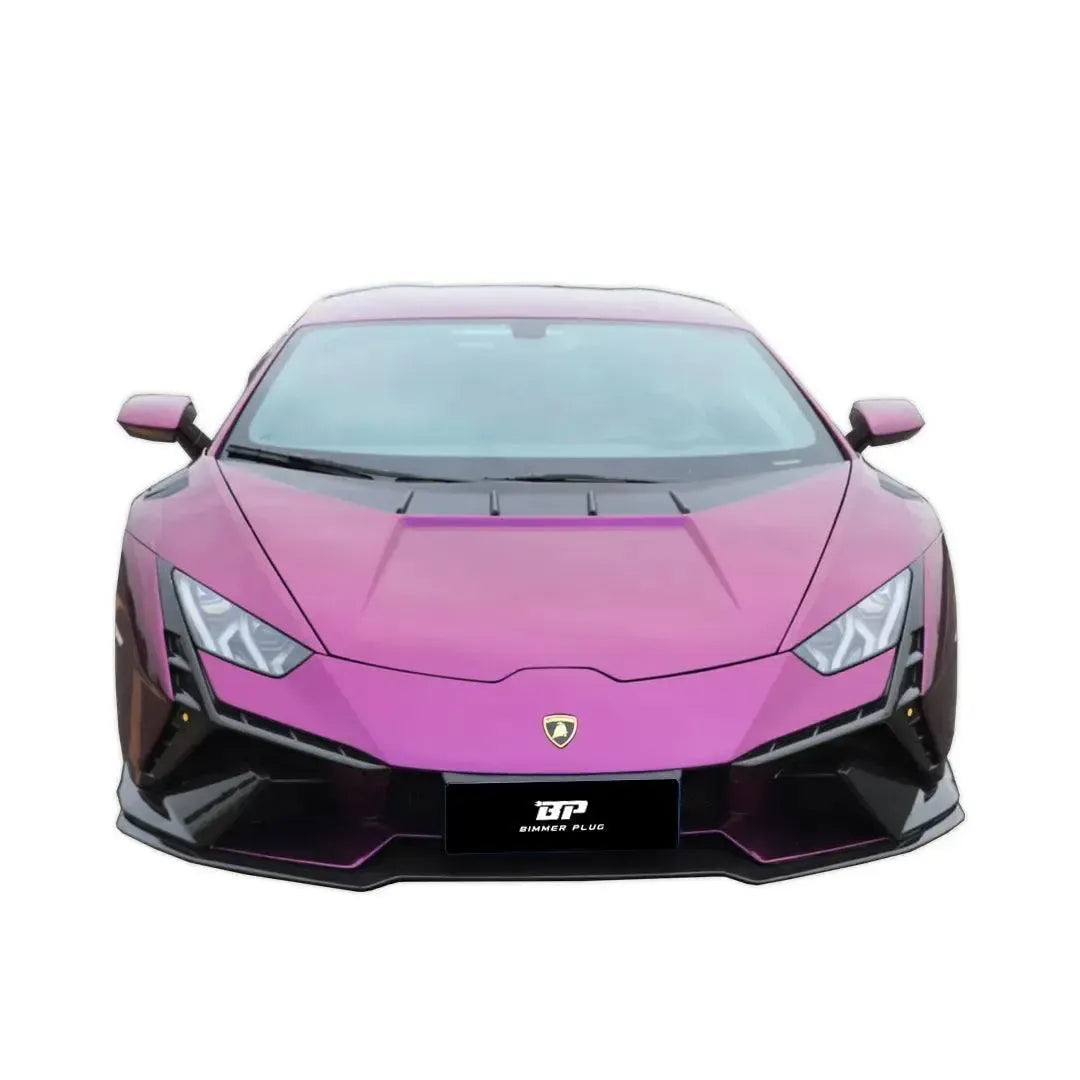 Tecnica Style Carbon Fiber Front Bumper - Lamborghini Huracán LP580 & 610
