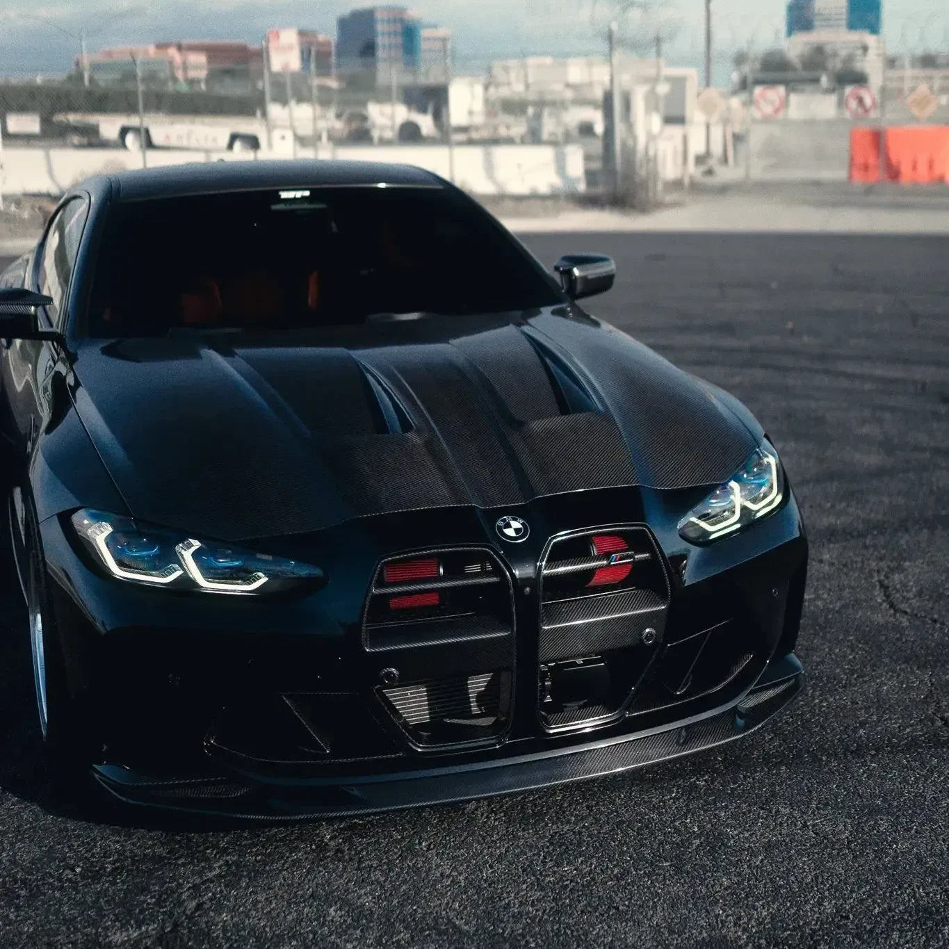 V Style Carbon Fiber Front Grilles - BMW G80 M3 & G82/G83 M4