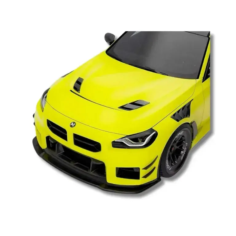V Style Carbon Fiber Front Hood V2 - BMW G87 M2 & G42 2 Series
