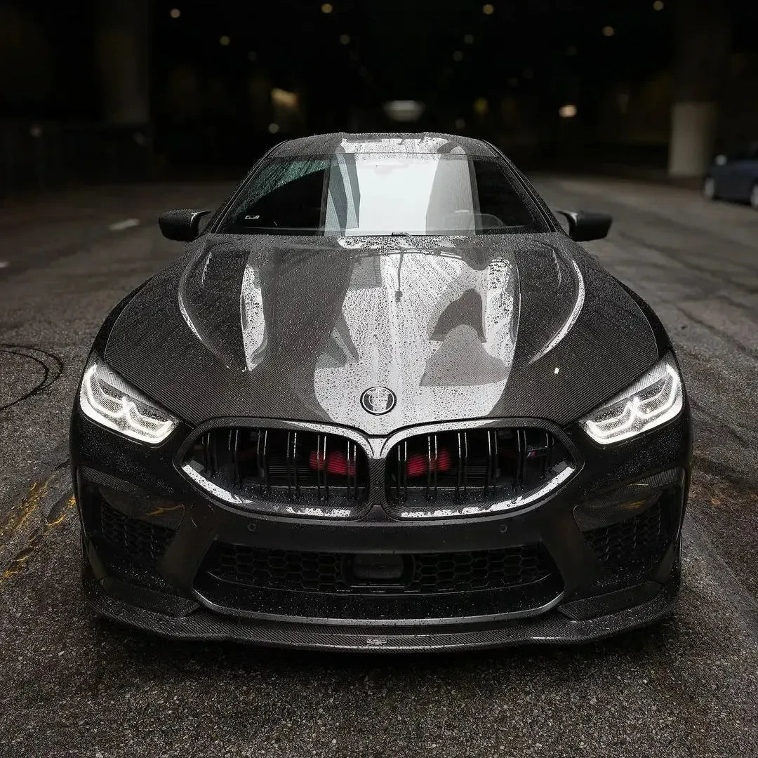 V Style Carbon Fiber Front Lip - BMW F91/F92/F93 M8