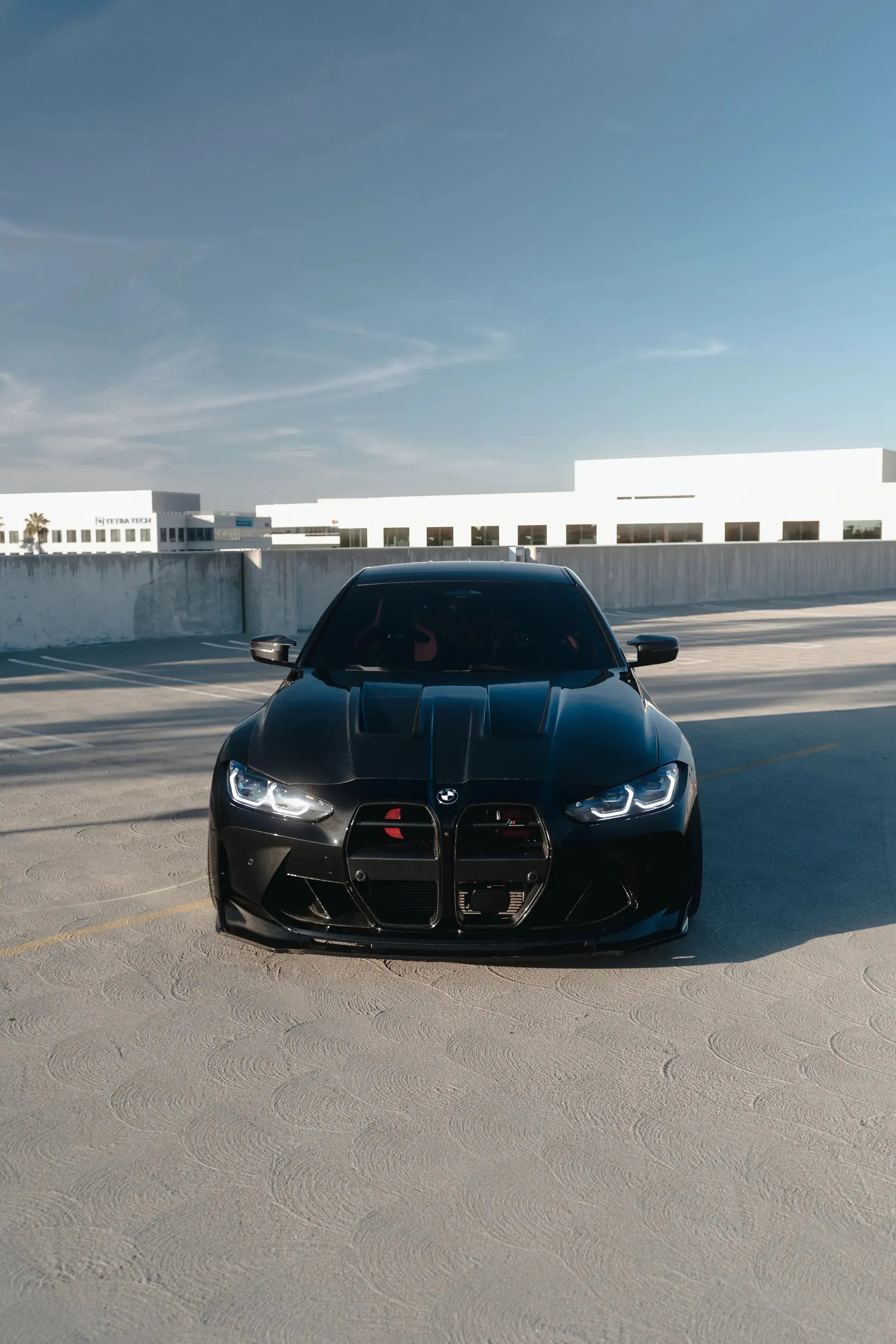 V Style Carbon Fiber Front Lip - BMW G80 M3 & G82/G83 M4