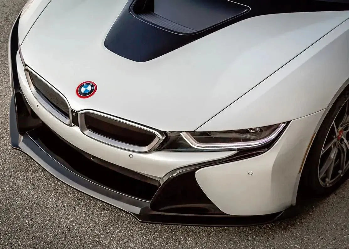V Style Carbon Fiber Front Lip - BMW i8