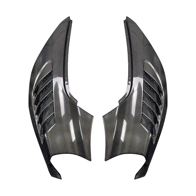 V Style Carbon Fiber Front Side Fenders - McLaren 720S