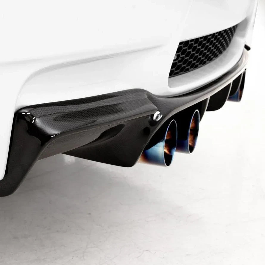 V Style Carbon Fiber Rear Diffuser - BMW E92 / E93 M3