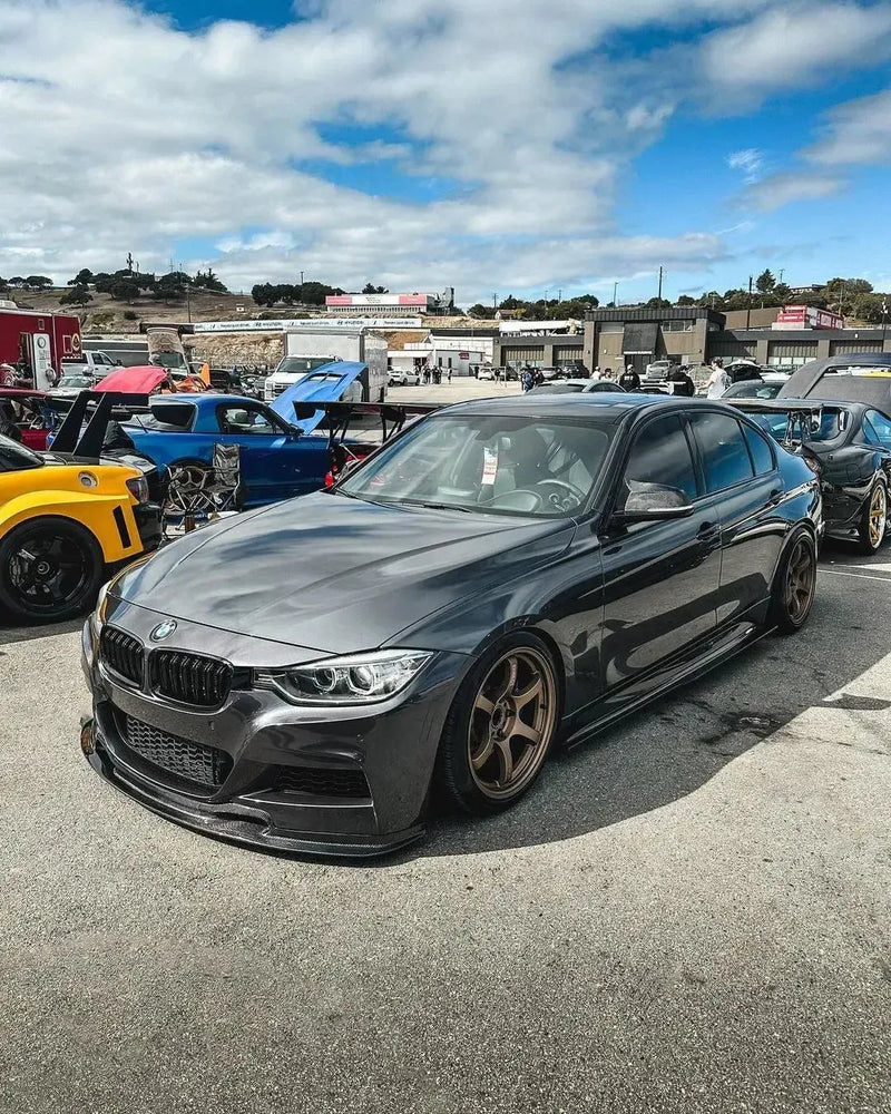 VRS Style Carbon Fiber Front Lip - BMW F30 3 Series