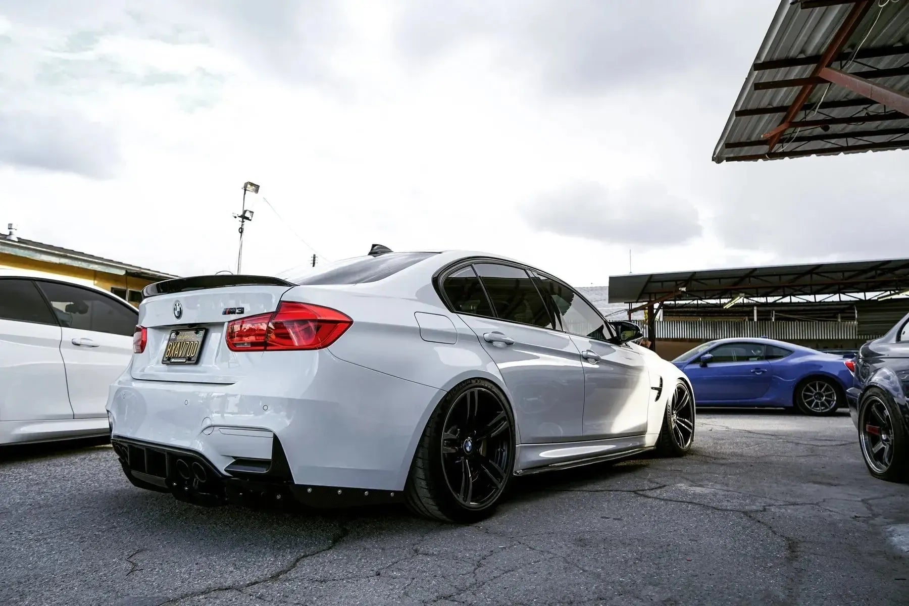 VRS Style Carbon Fiber Rear Diffuser - BMW F80 M3 & F82 / F83 M4