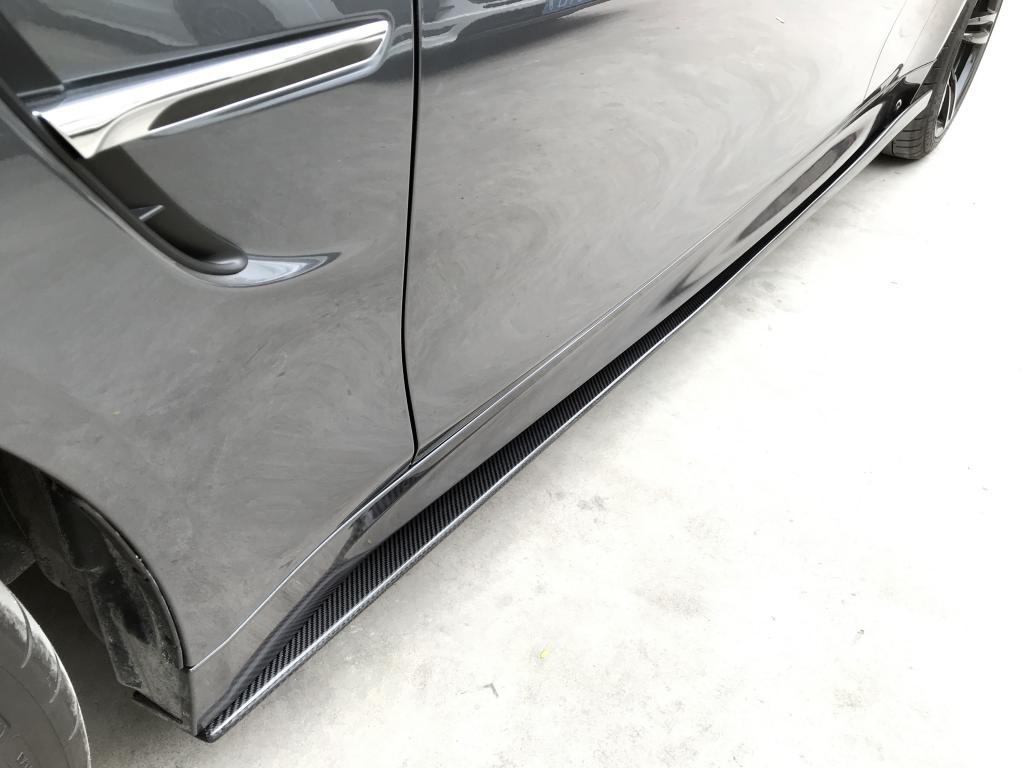 MP Style Side Skirts w/ Extension For 2015-2020 BMW 4-Series F36