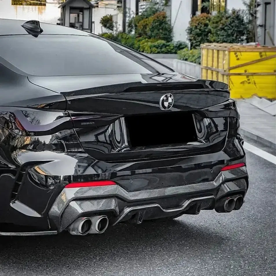 SQ Style Carbon Fiber Rear Diffuser - BMW G22/G23 4 Series