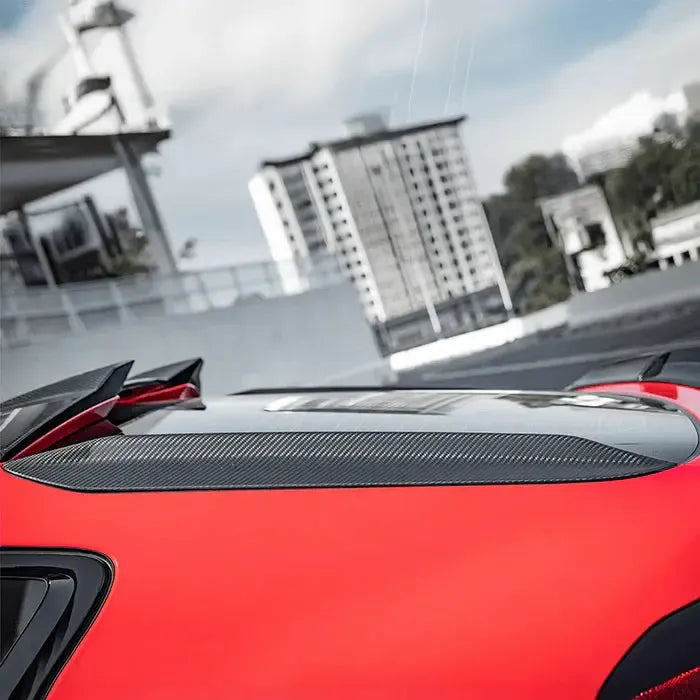 MP Style Carbon Fiber Rear Window Inserts - BMW G06 X6 & F96 X6M