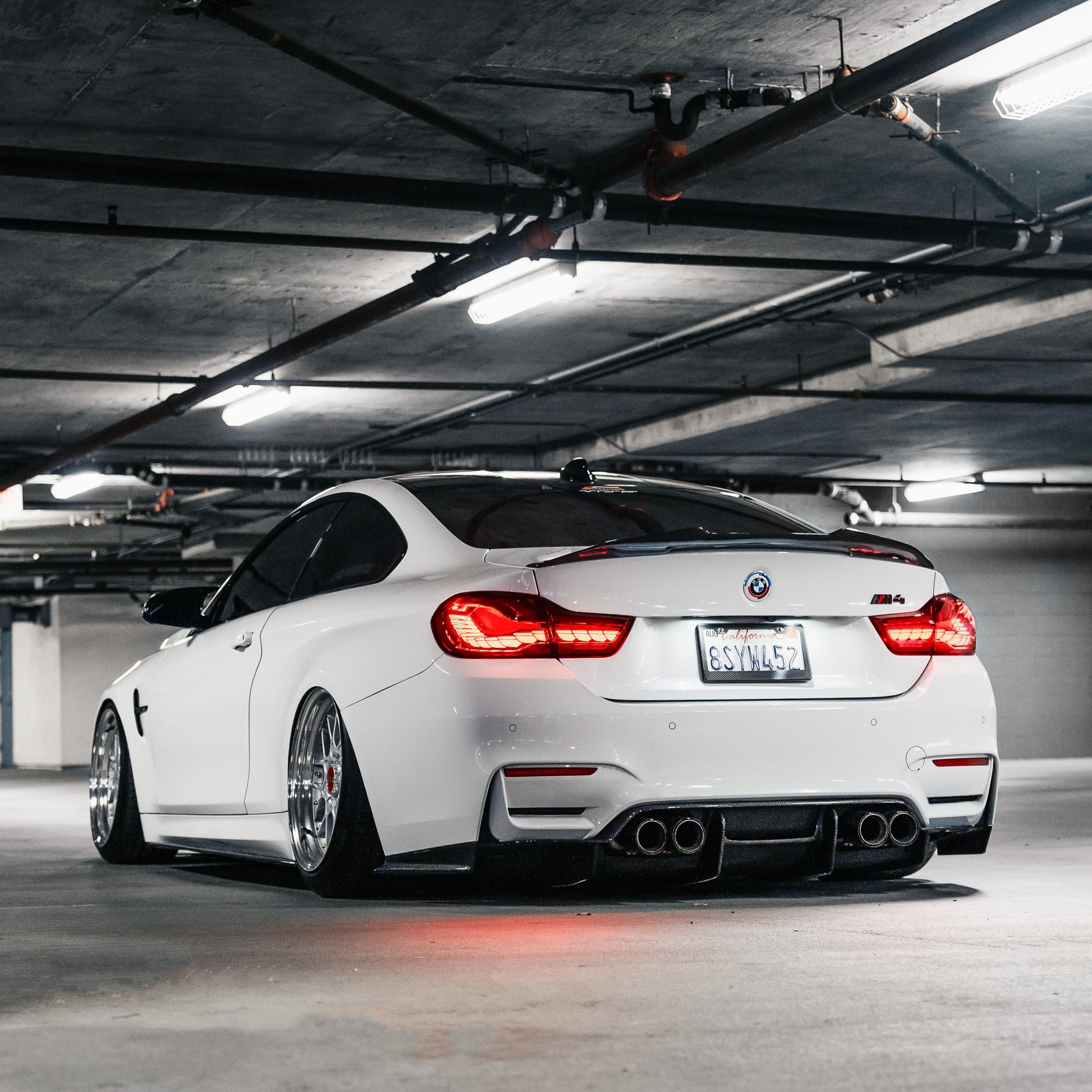 PSM Style Carbon Fiber Rear Diffuser - BMW F80 M3 & F82/F83 M4