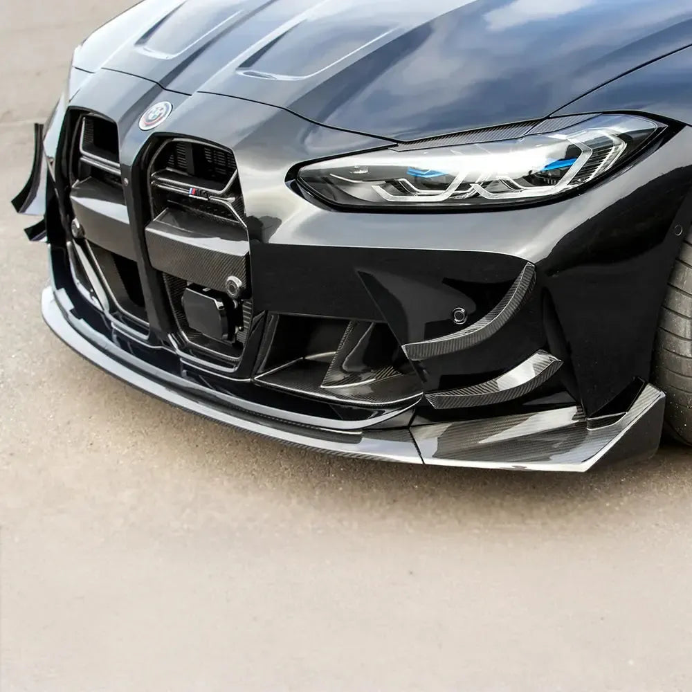 GT4 Style Carbon Fiber Front Canard - BMW G80 M3 & G82/G83 M4