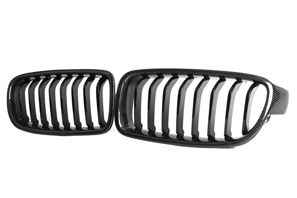 Single Slat Front Grilles - BMW F30 / F31 / F35 3 Series Sedan