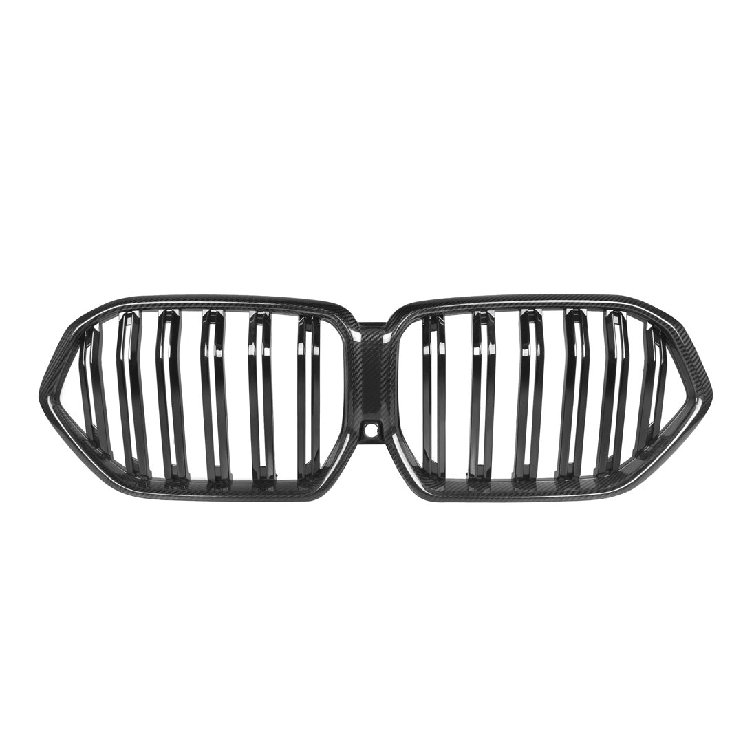 Carbon Fiber Dual Slats Front Grille - BMW G06 X6 & F96 X6M