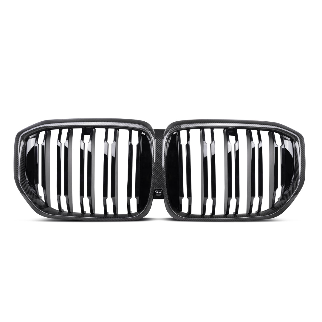Double Slat Carbon Fiber Front Grille - BMW G05 X5